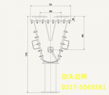 煤粉两路分料阀