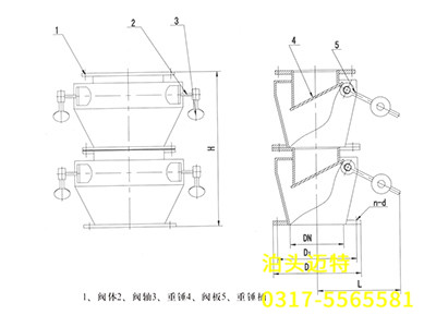 电动推杆平板闸阀