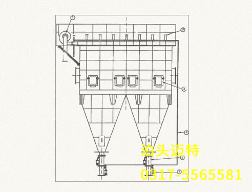 MDC type bag filter